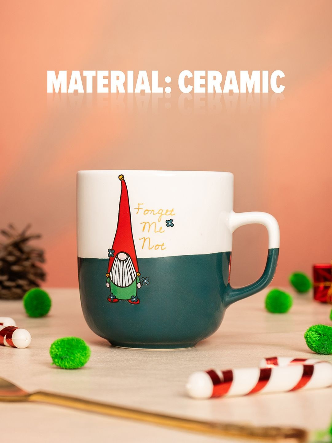 The Zappy Box 1 Piece Graphic Printed Ceramic Glossy Mug