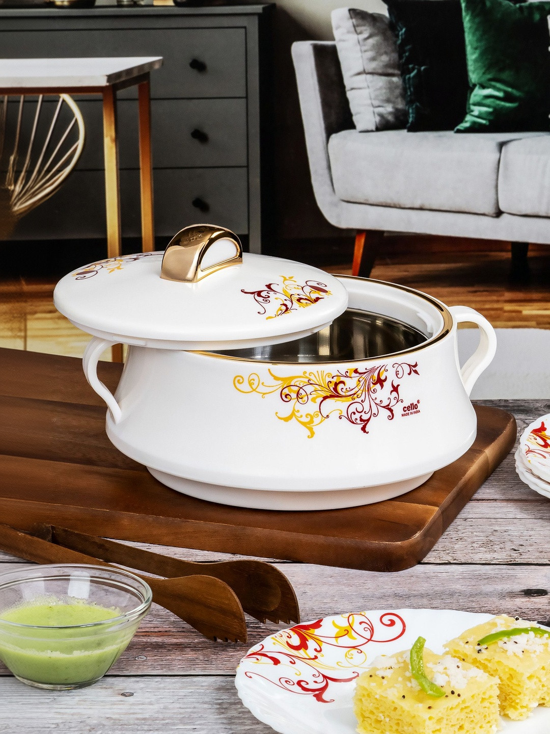Cello White 2026 Opalware 7 Pieces Dishwasher Safe Cook and Serve Casserole