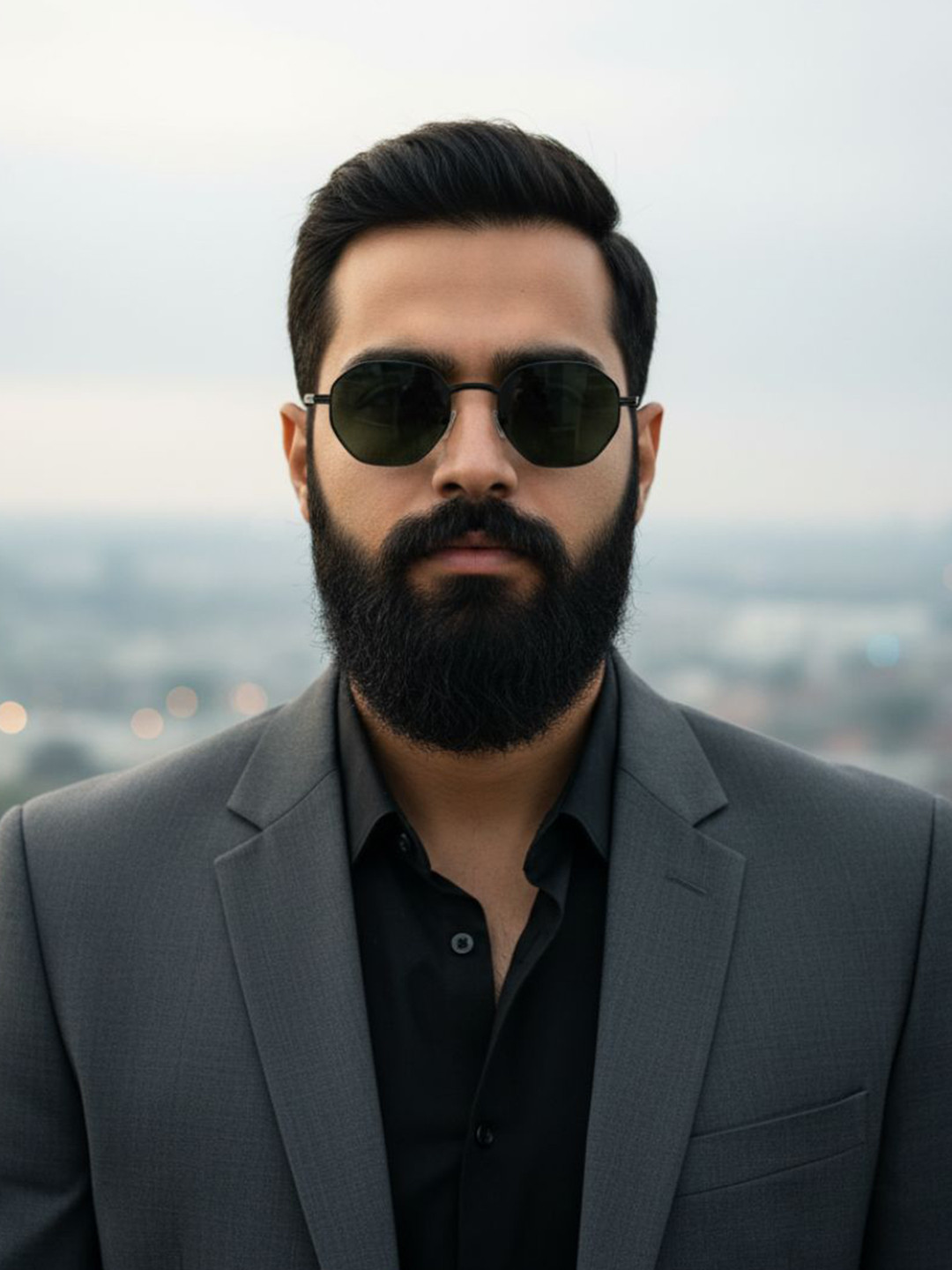 First Lens Octovue Uv400 Unisex Aviator Sunglasses with UV Protected Lens C10357