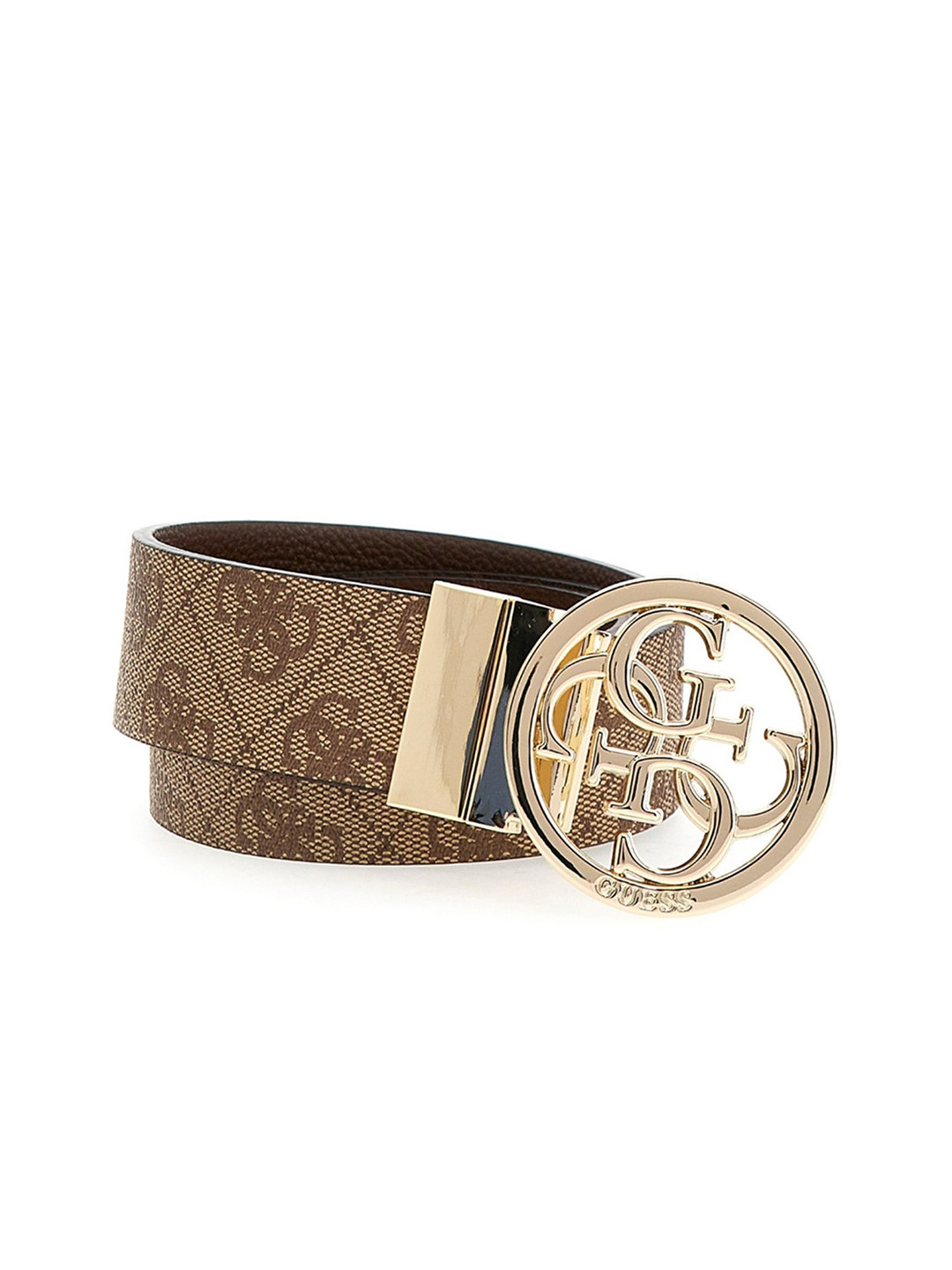 GUESS Women Printed PU Reversible Belt