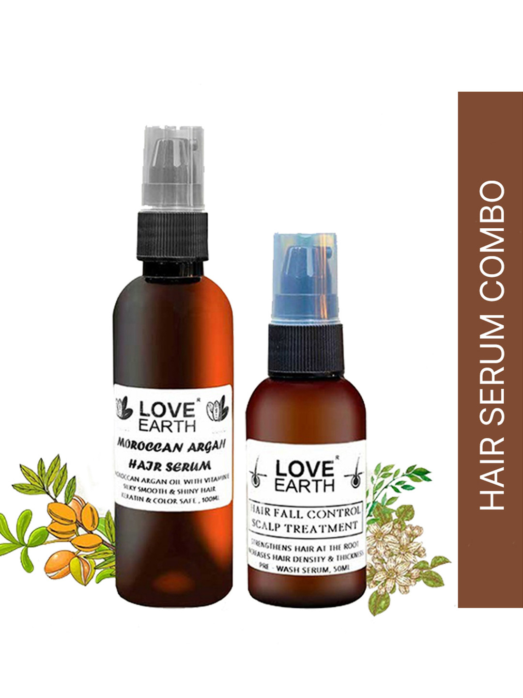 LOVE EARTH Set Of 2 Hair Serum 150ml