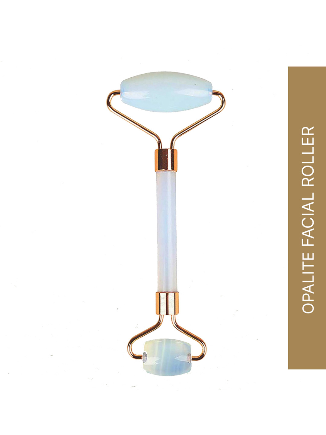 LOVE EARTH Opalite Double Sided Face Roller Massage Tool - Blue