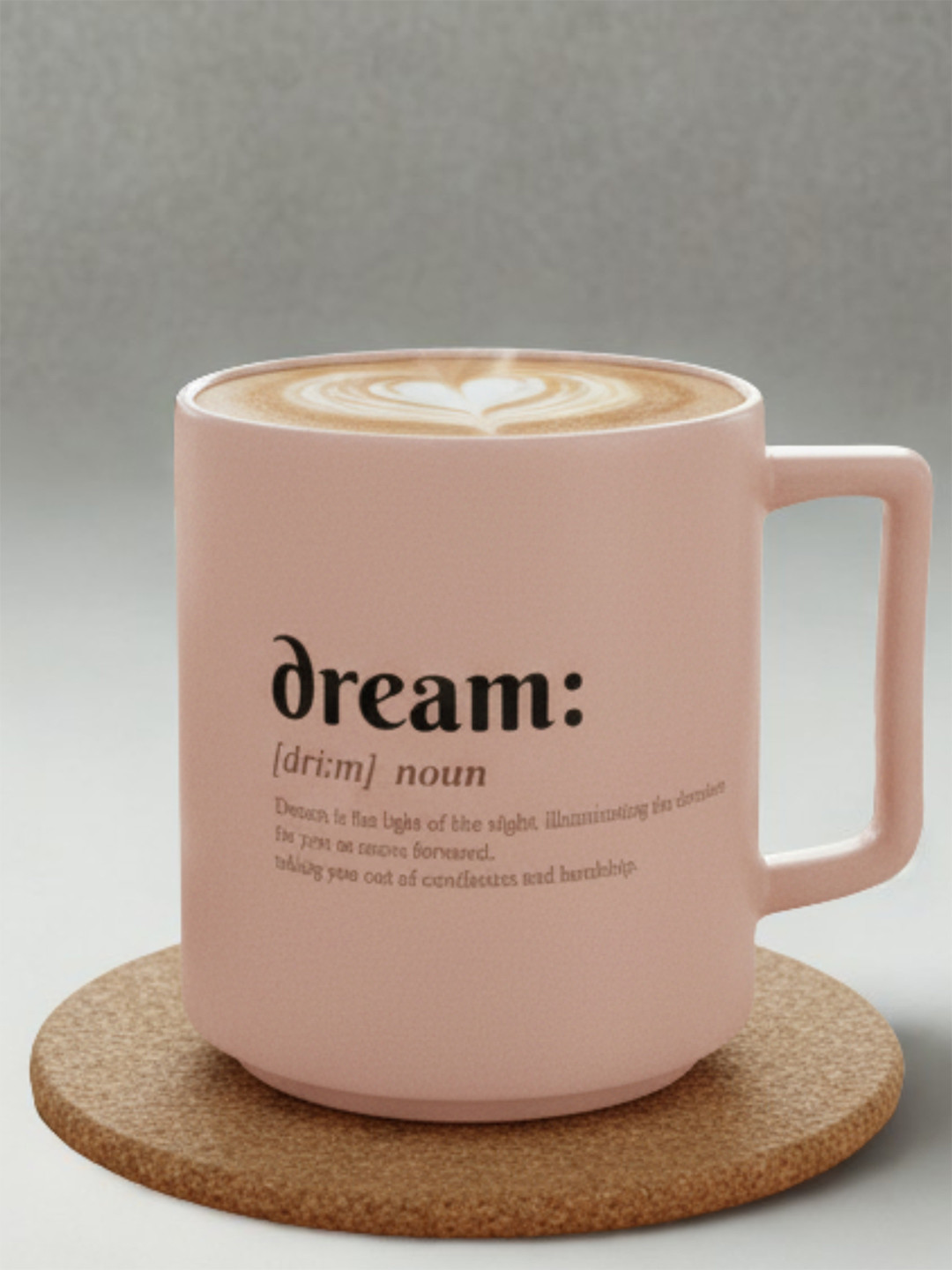 CLAY CRAFT Cleo Rose & Black Printed Ceramic Microwave Safe Mugs 420ml