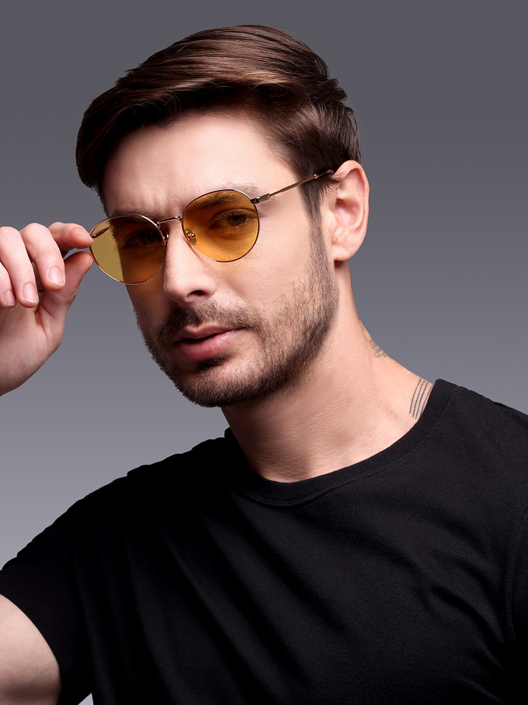 Augussto Unisex Aurelius Luxury Metal Sunglasses