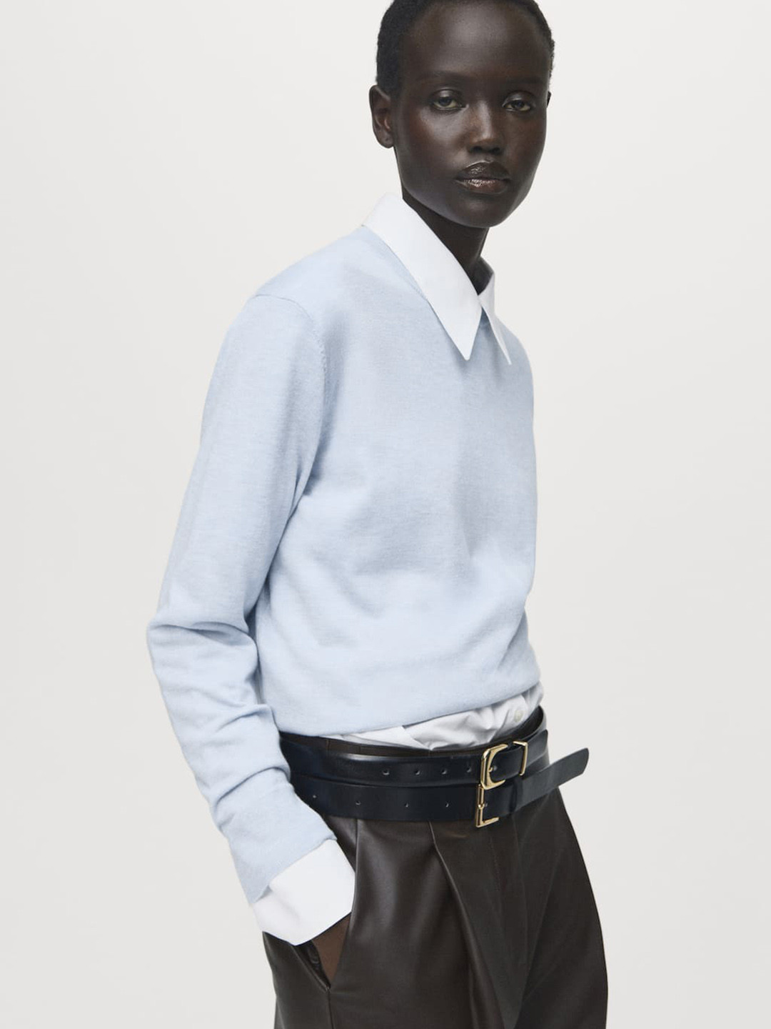 MANGO Fine Knit Pullover