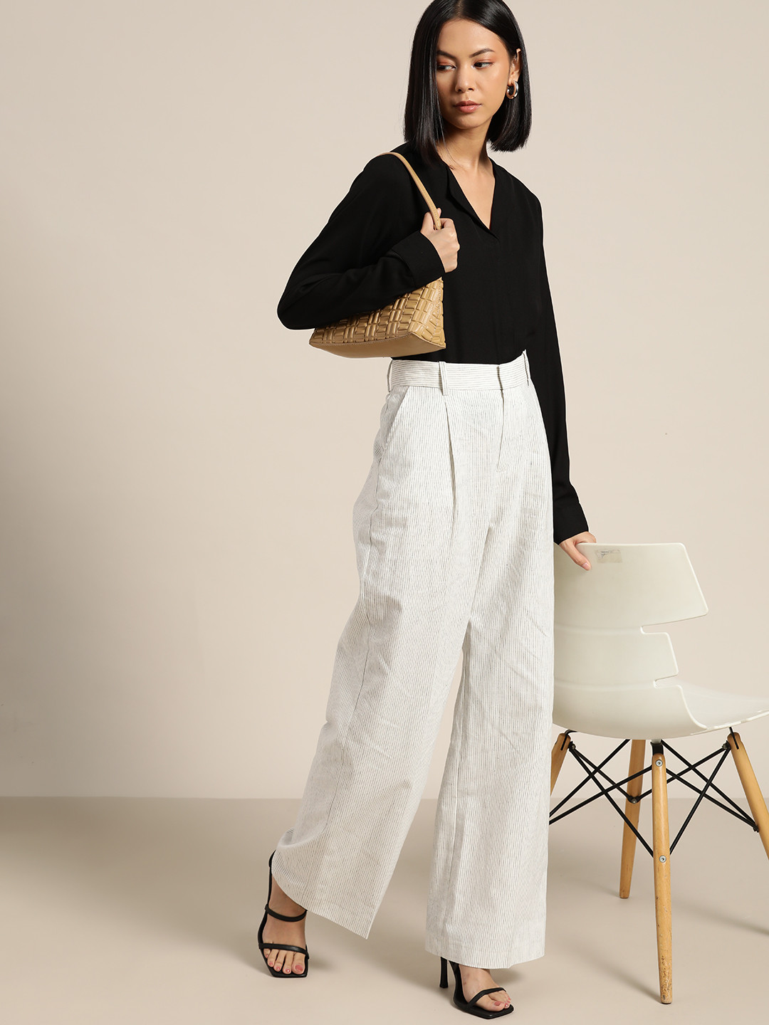 all about you Women Black Solid Casual Shirt