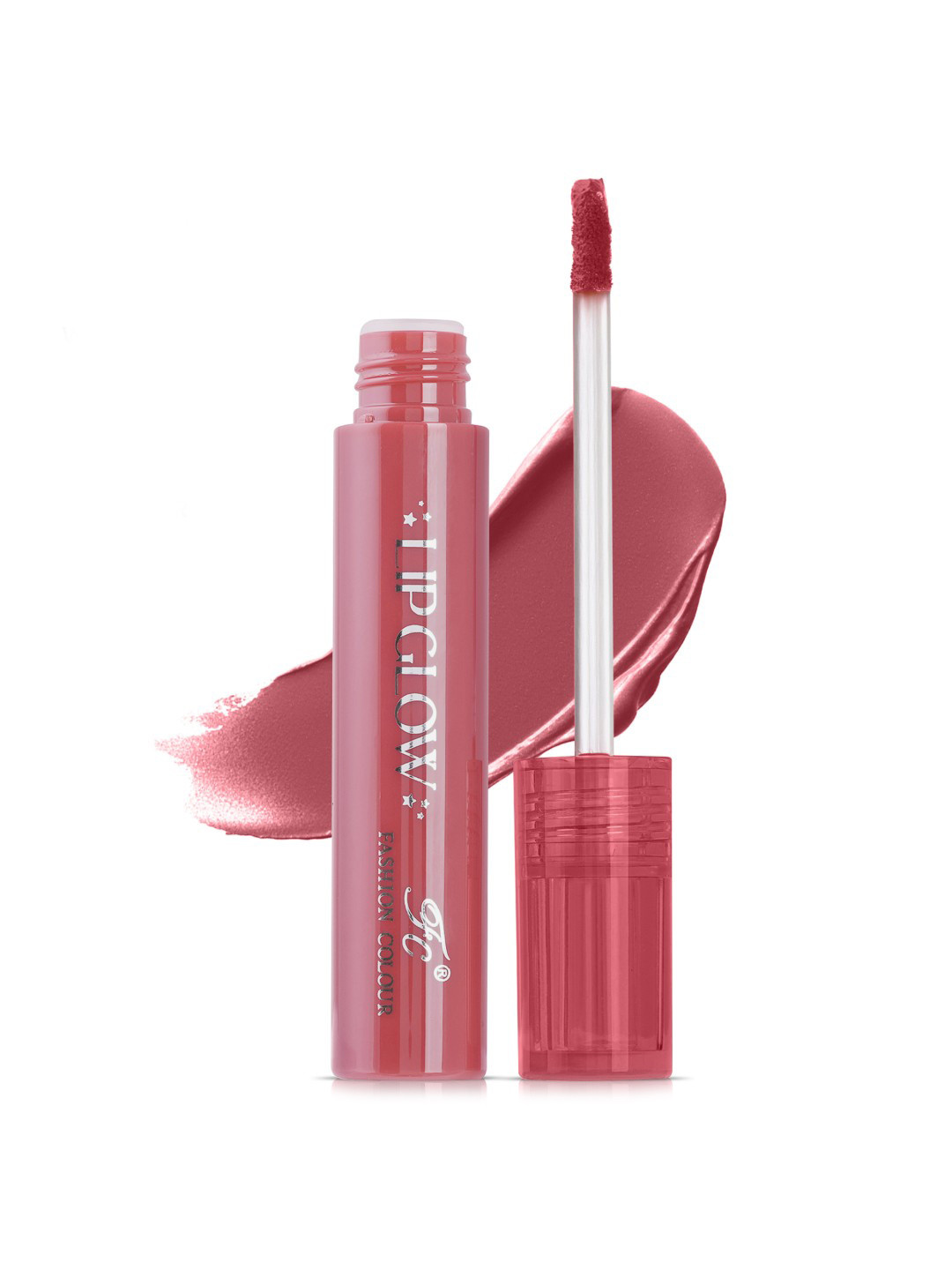 Fashion Colour Pretty Lip Glow Non Transfer Liquid Lipstick - 3 ml - Pink Sugar 01