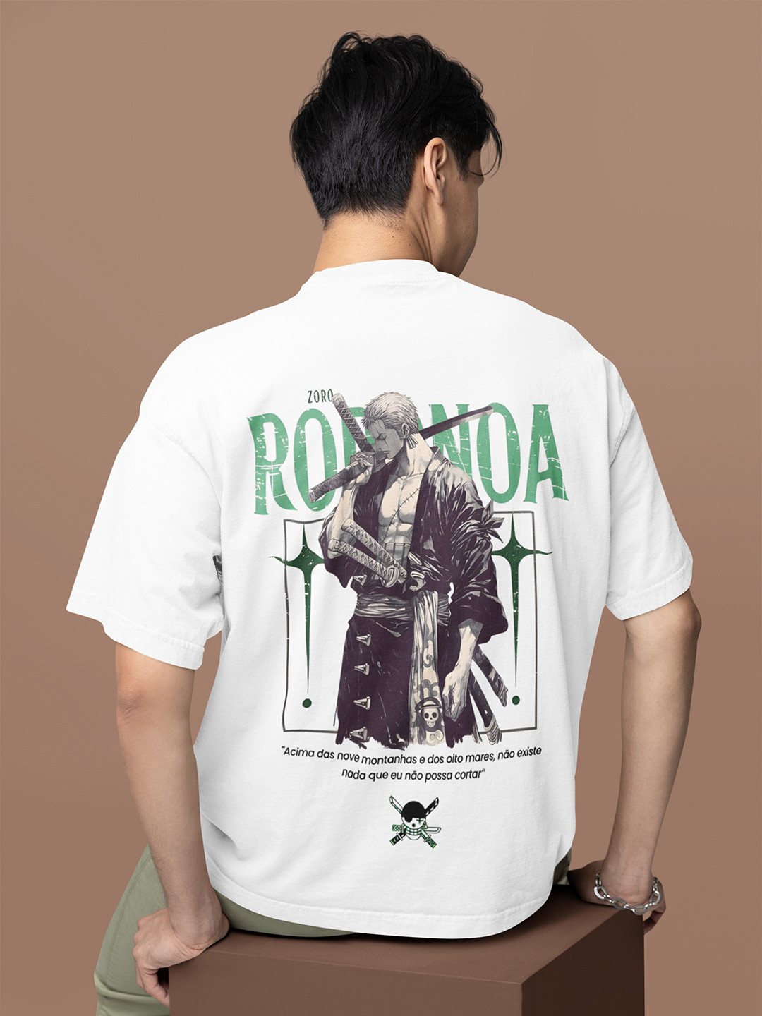 HANGERHOOD Men One piece Graphic Printed Round Neck Pure Cotton Relaxed Fit T-shirt