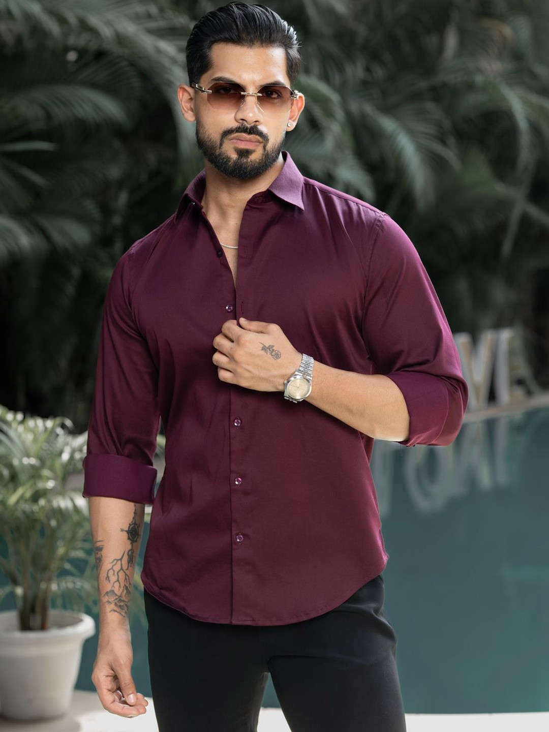 Urban Scissors Men Comfort Casual Shirt
