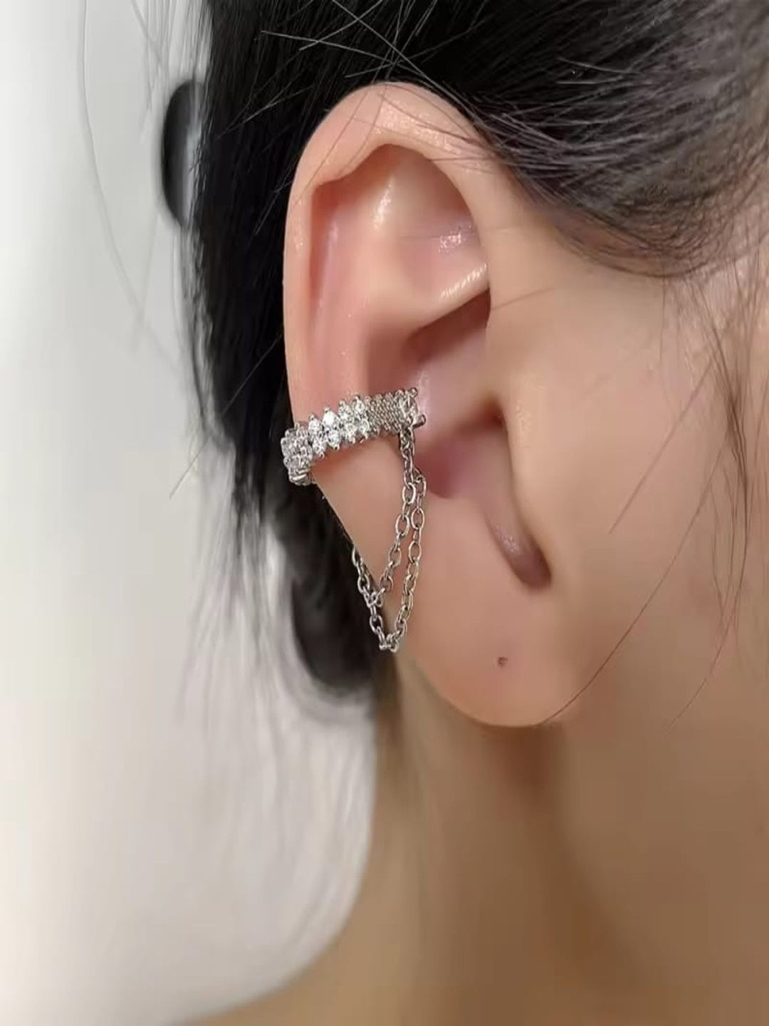 ROYAL NEEDS Contemporary Ear Cuff Earrings
