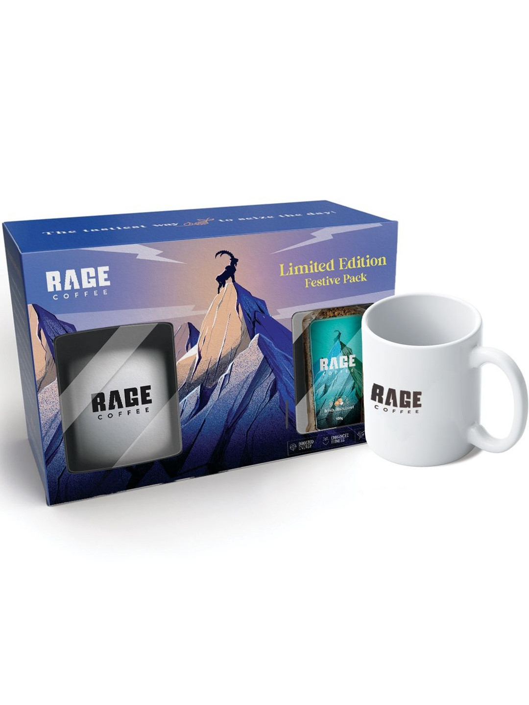 Rage Coffee Hazelnut Coffee With Mug - 100 g