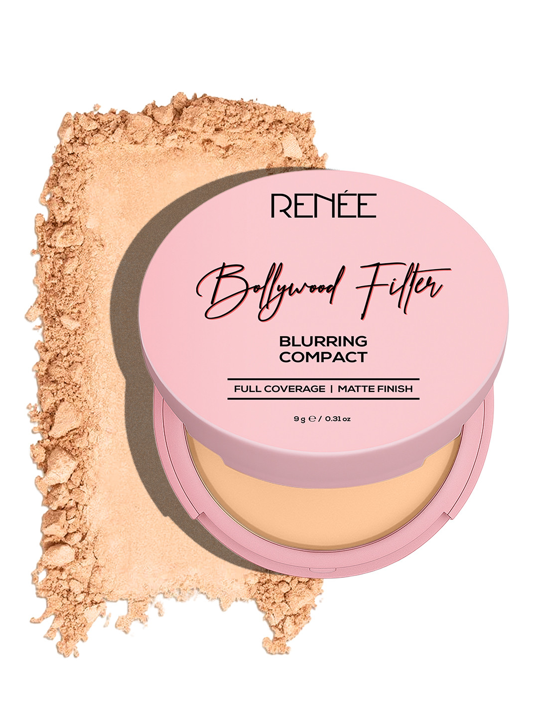 Renee Bollywood Filter Blurring Compact- Beige Blur