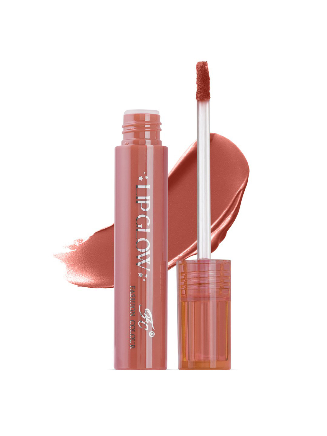 Fashion Colour Pretty Lip Glow Non Transfer Liquid Lipstick - 3 ml - Nude Halo 16