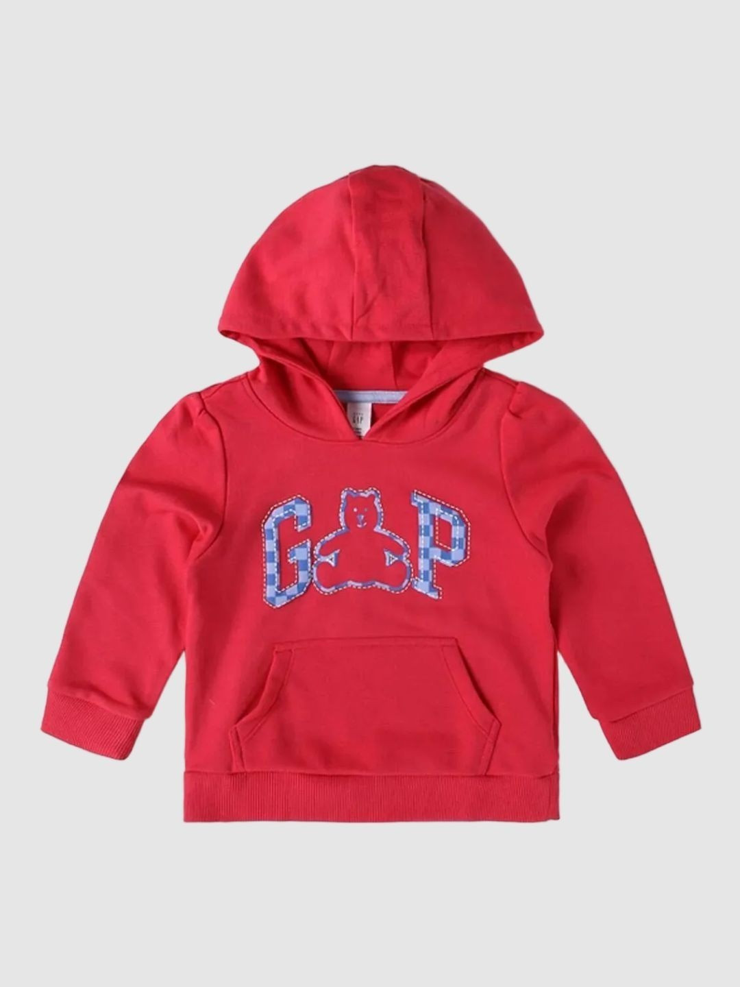 GAP Girls Logo Printed Relaxed-Fit Hoodie Sweatshirts
