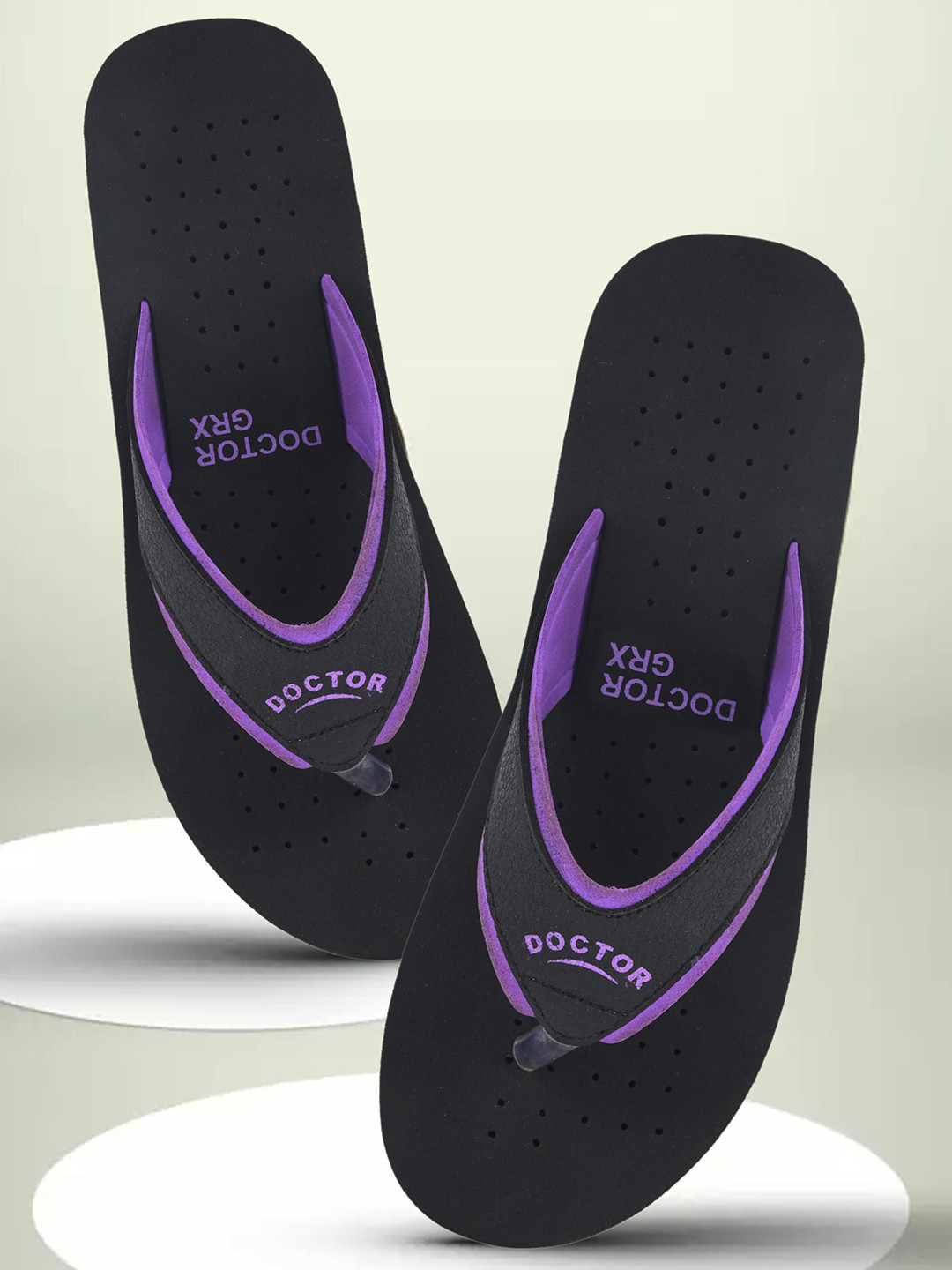 GRX Women Rubber Thong Flip-Flops
