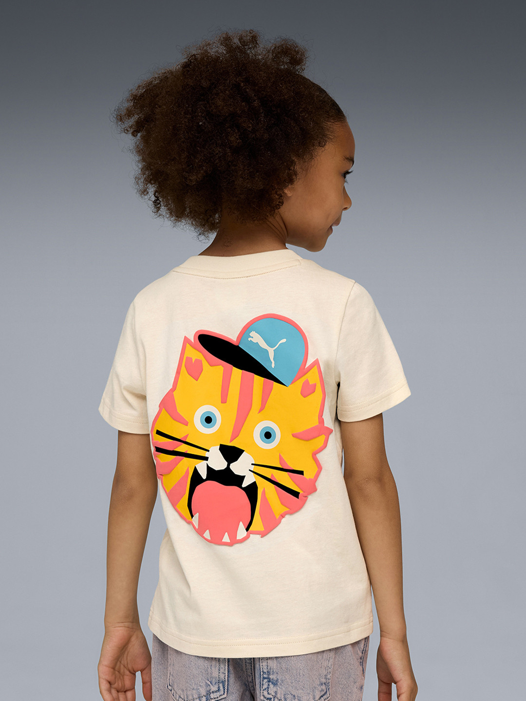 Puma Moody Cat Kids Graphic Printed Pure Cotton T-Shirt