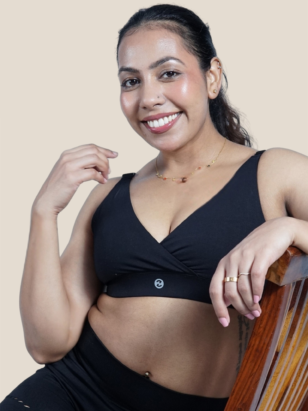 House Of Zelena Cotton Maternity Non Padded Feeding Bra with Adjuster