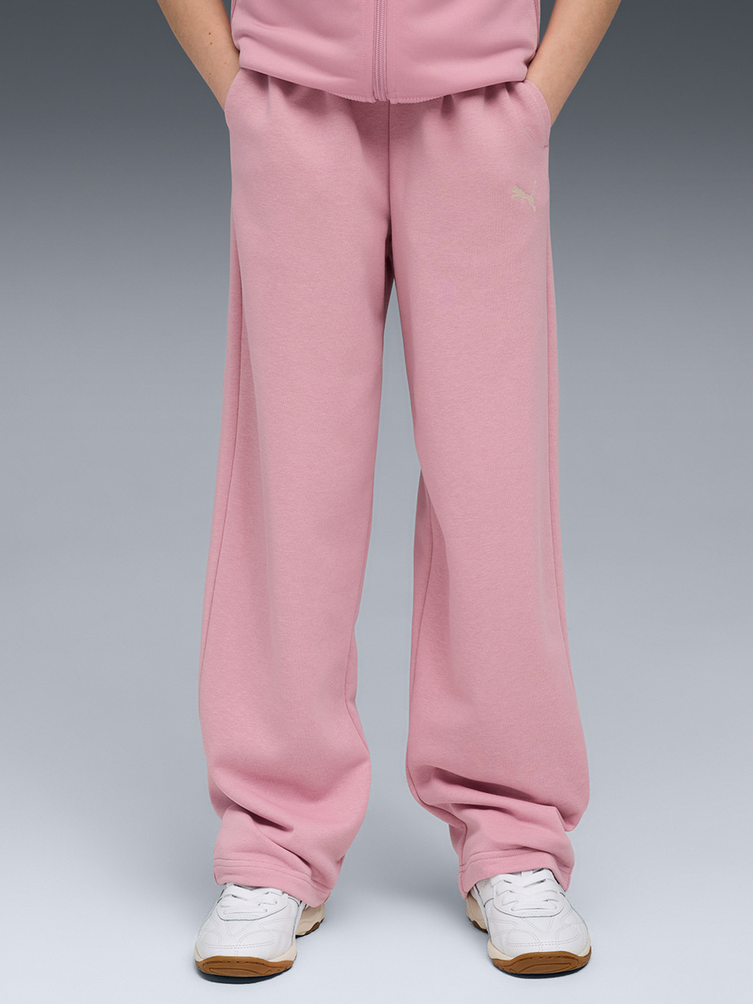 Puma Wardrobe Essentials Youth Wide Sweatpants