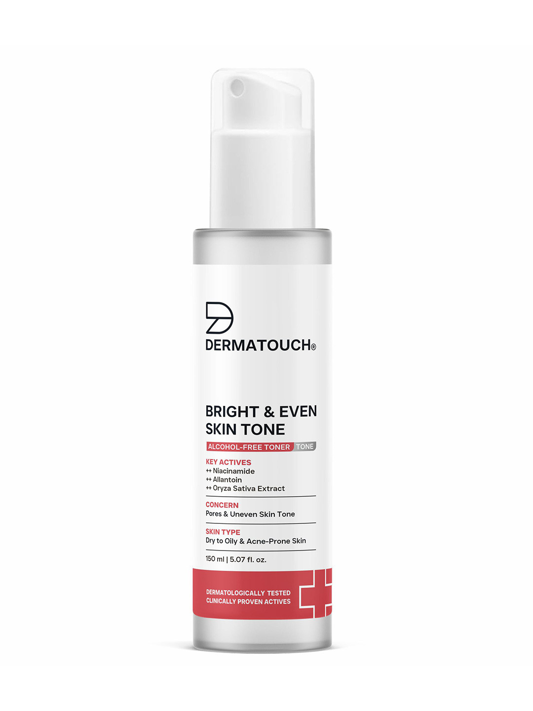 Dermatouch Bright & Even Skin Tone Alcohol Free Toner With Niacinamide - 150 ml
