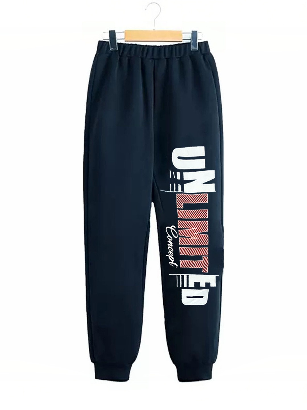 TITTOM Infant Boys Printed Pure Cotton Joggers