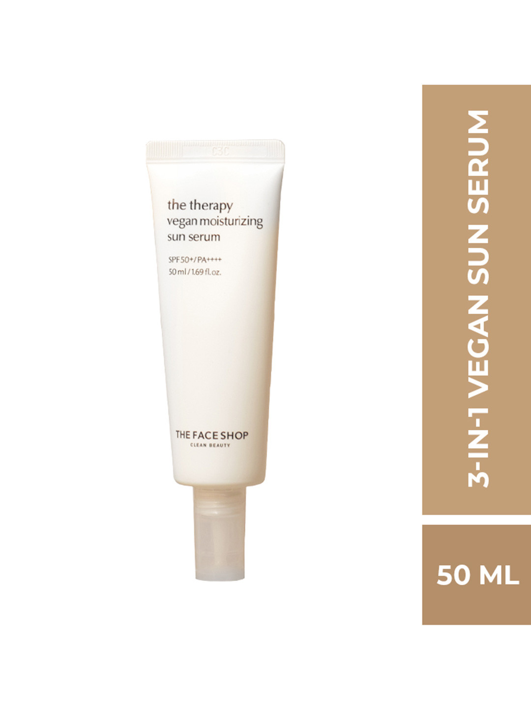 The Face Shop The Therapy Vegan Moisturizing Sun Serum - 50ml