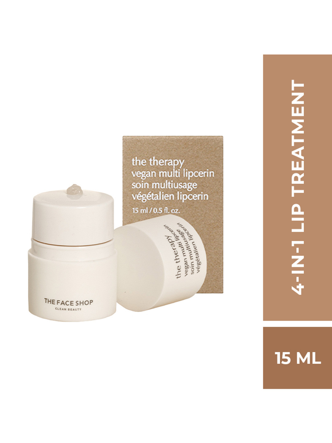The Face Shop The Therapy Vegan Multi-Lipcerin - 15ml