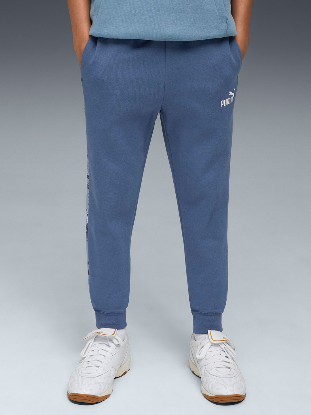 Puma ESSENTIALS CAMO Boy's Fleece Sweatpants