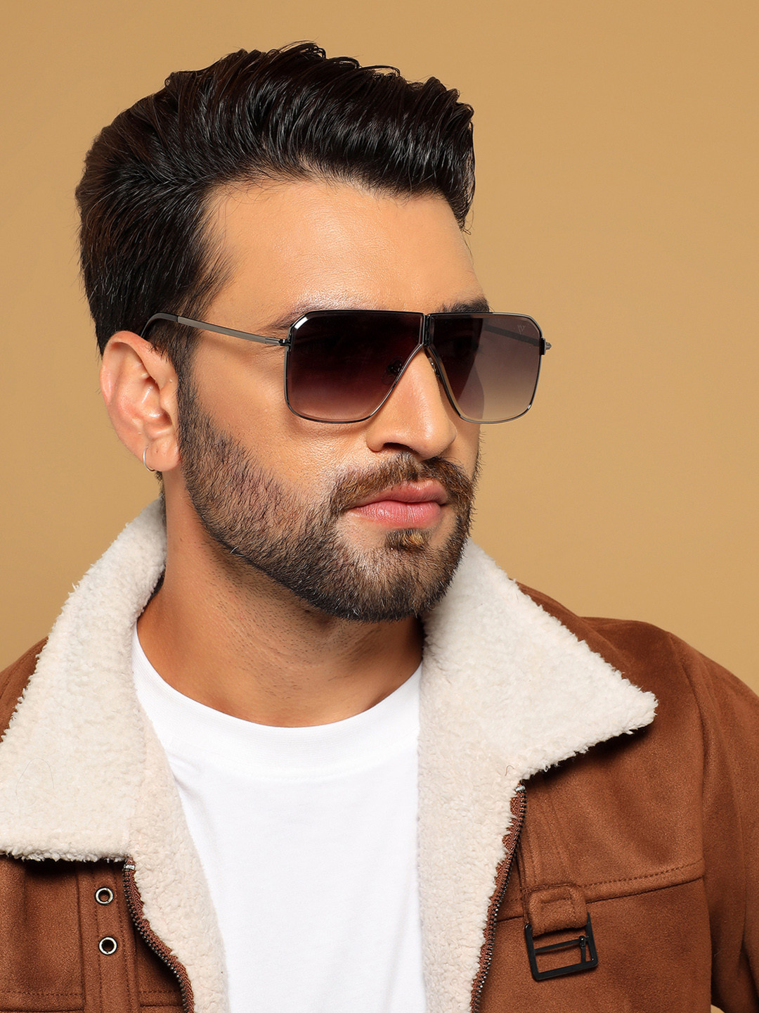 Voyage Unisex Wayfarer Sunglasses with UV Protected Lens 98331MG7321