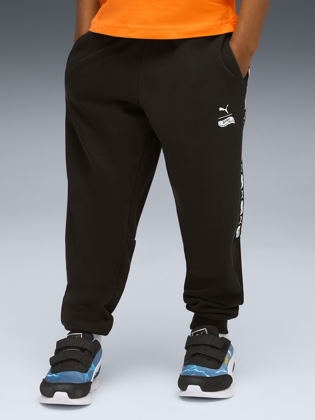 Puma X Hot Wheels Boys Cotton Sweatpants