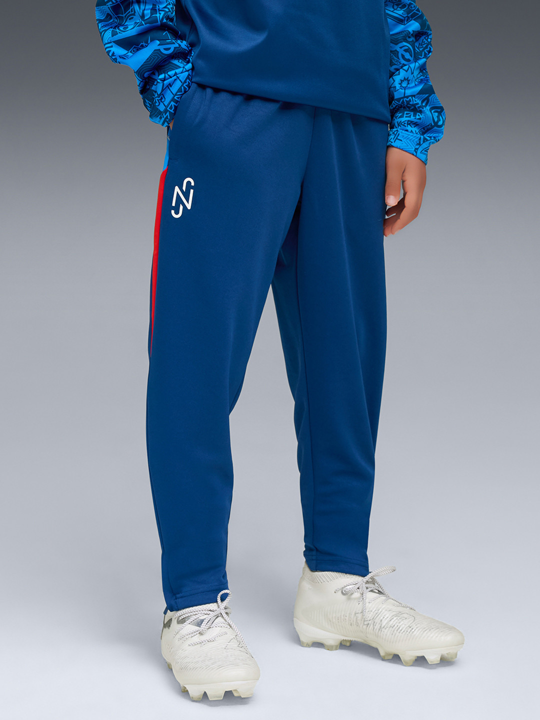 Puma Neymar JR Playmaker Kids' Colorblock Training Pants