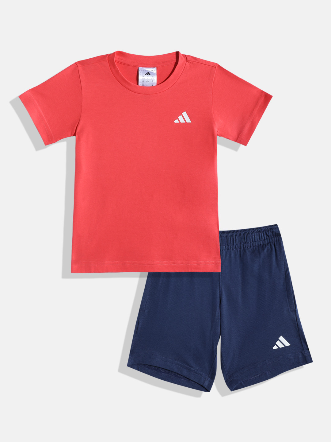 ADIDAS Boys Logo T-shirt with Shorts