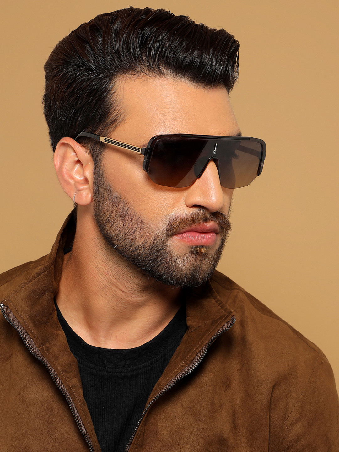 Voyage Unisex Wayfarer Sunglasses with UV Protected Lens 99258MG7323