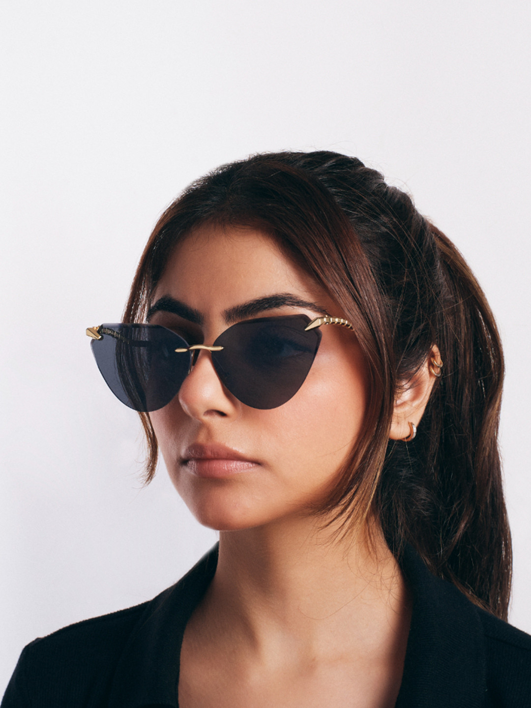 SALTY Boho Rimless Chic Shades for Girls SG0029-G-BK