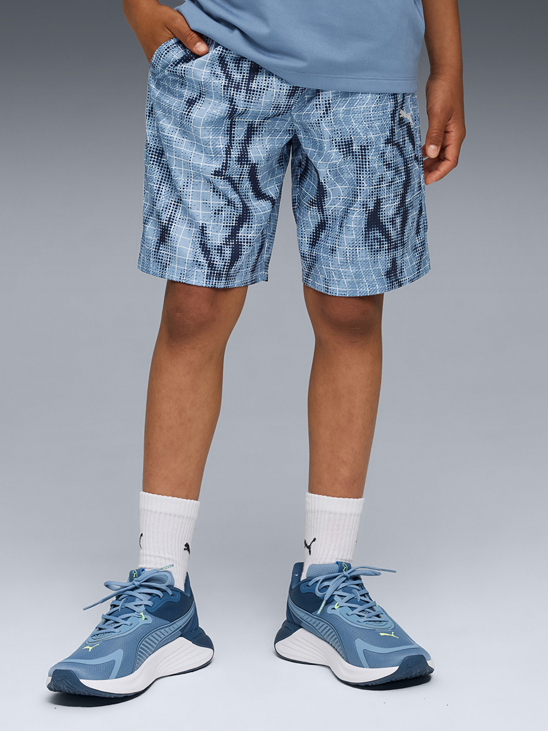 Puma Train All Day Essentials Boys Sweat-Free Shorts