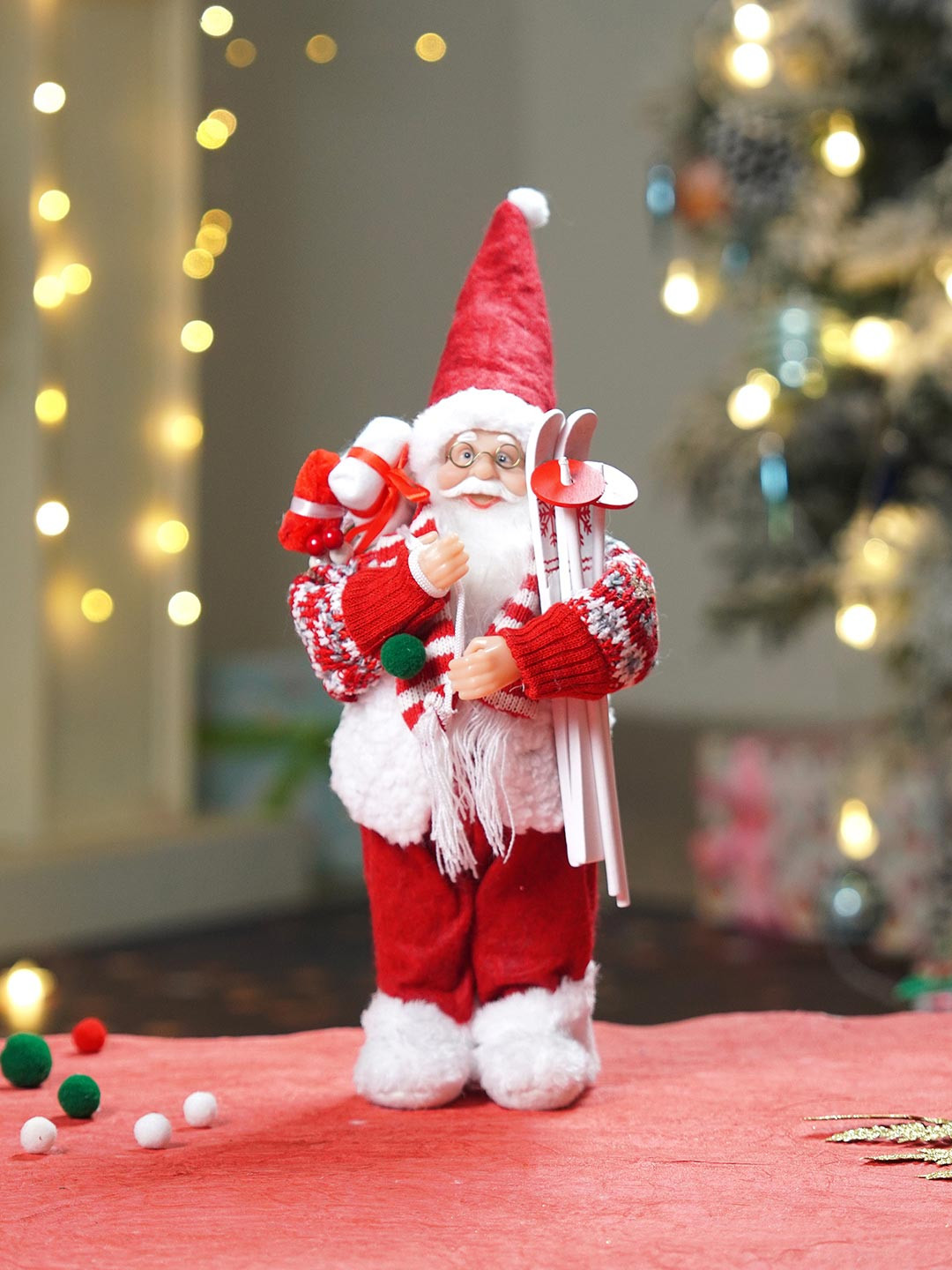 Little Surprise Box LLP White & Red Winter Ready Santa