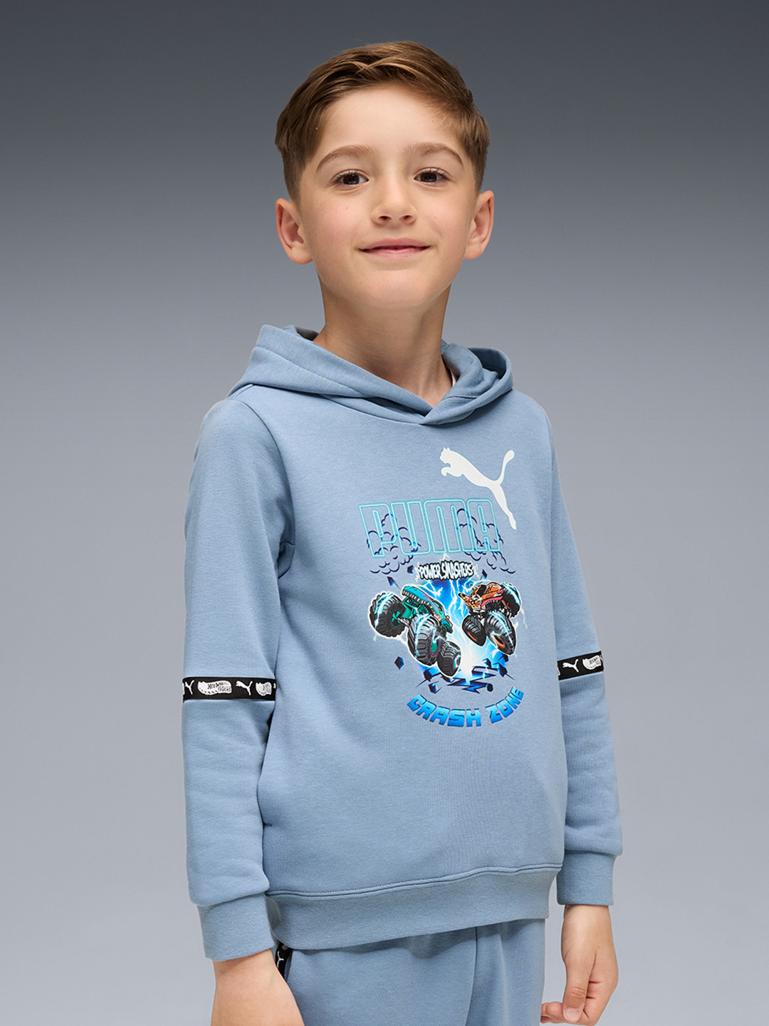 Puma x HOT WHEELS Boys Monster Trucks Hoodie