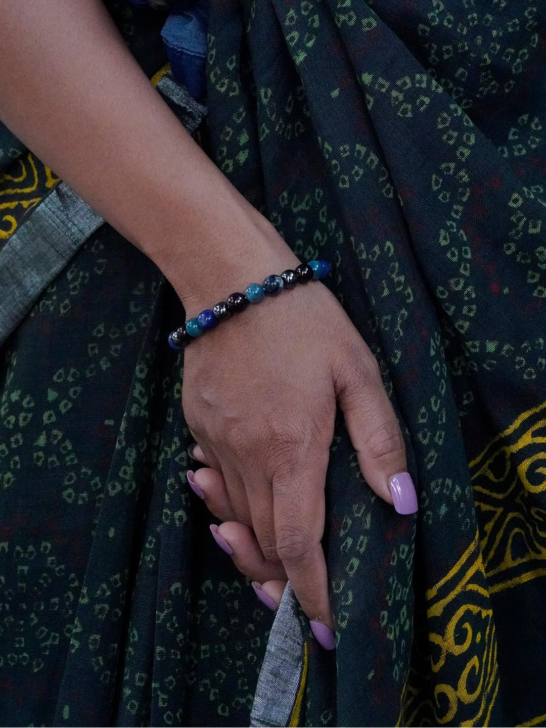 Love Rocks Capricorn Zodiac Crystal Beaded Bracelet