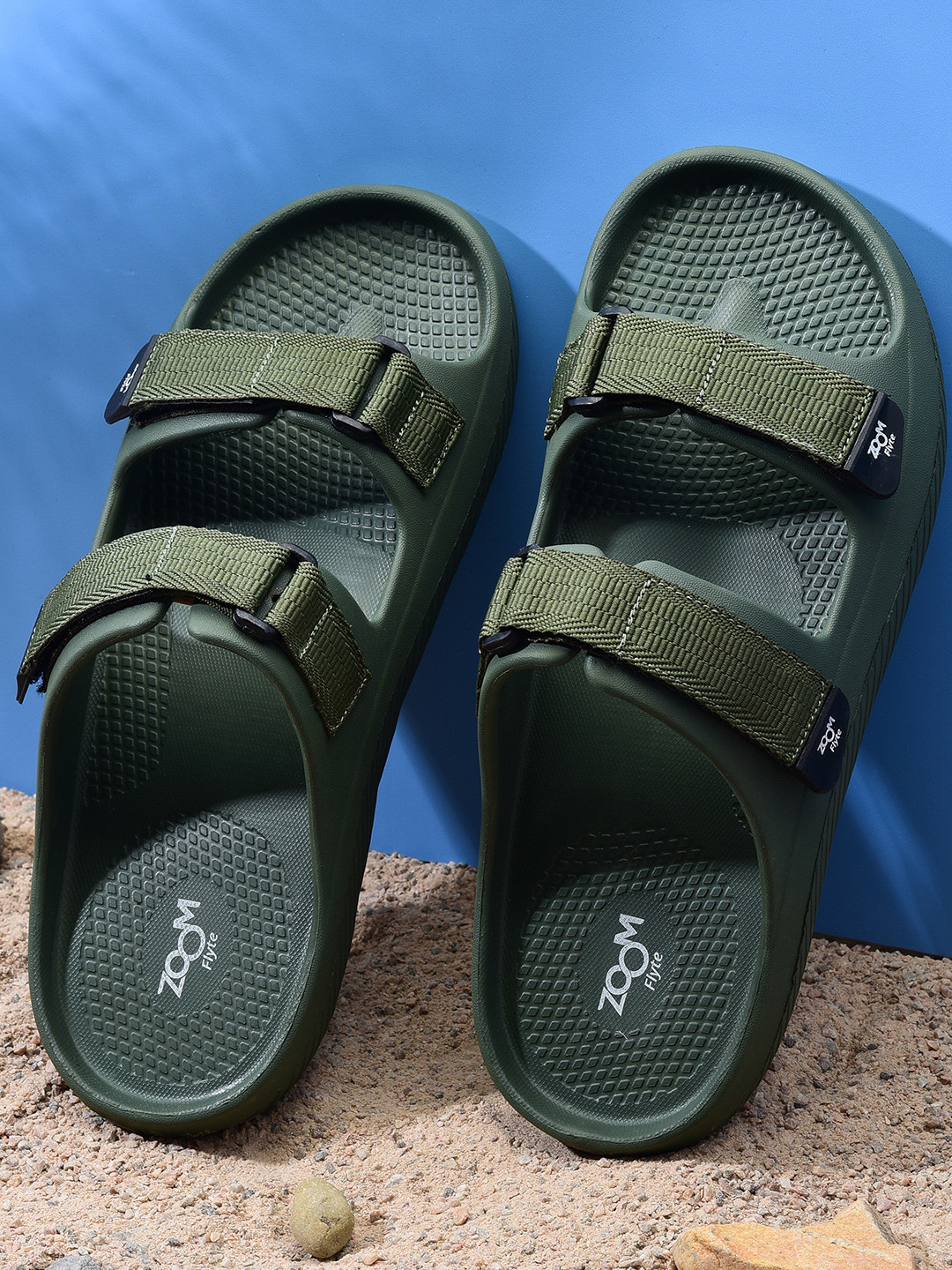 Zoom Shoes Men Lightweight Waterproof Soft Anti-Skid Sliders
