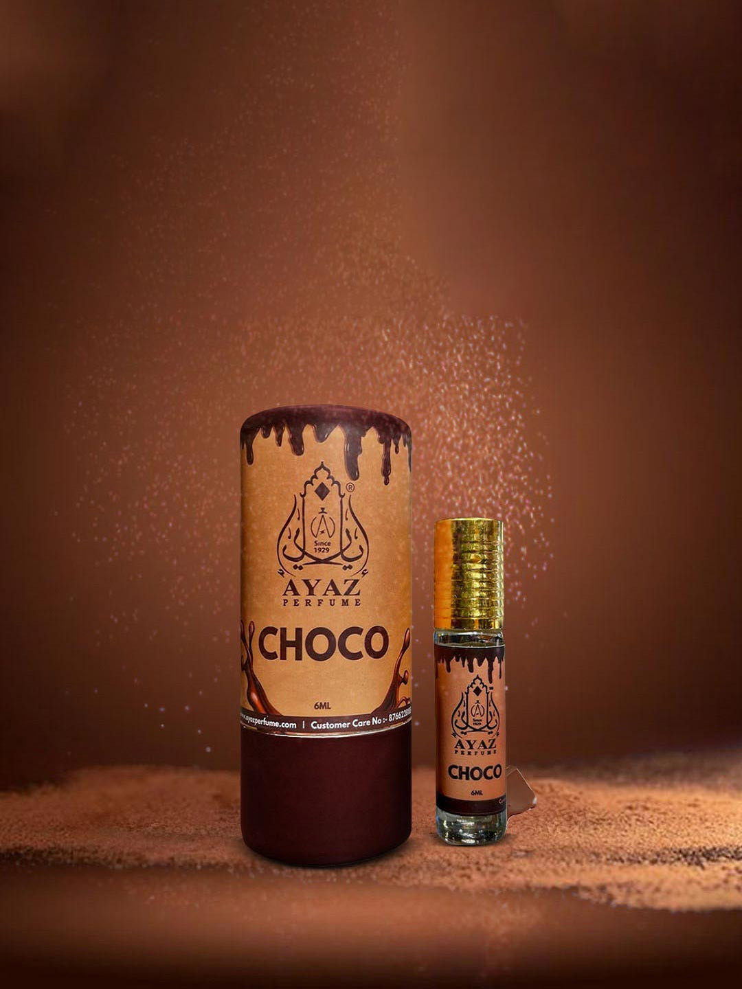 AYAZ Choco Non Alcoholic Attar - 6 ml