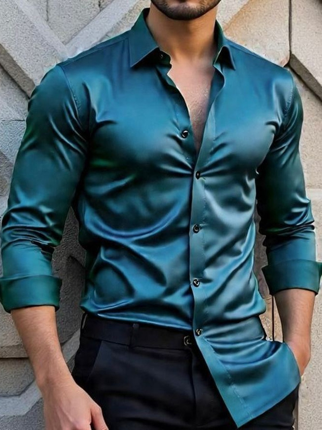 SANBROS Men Standard Formal Shirt
