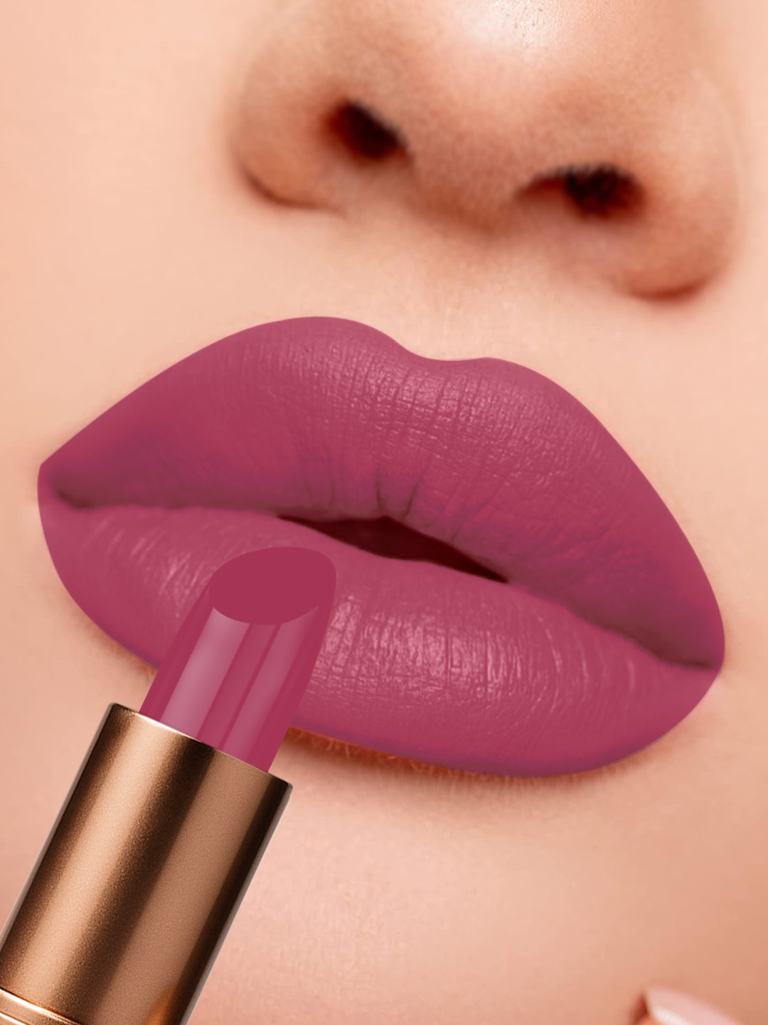 One Wish Creamy Matte Lipstick With Shea Butter - 3.8 g - Pink Rules 25