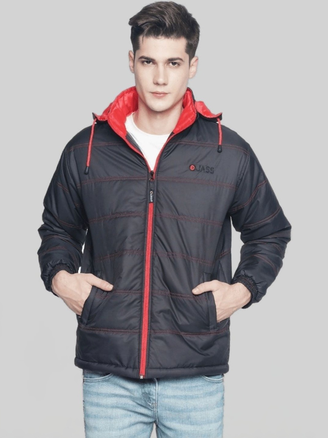 VROJASS Men Water Resistant Puffer Jacket