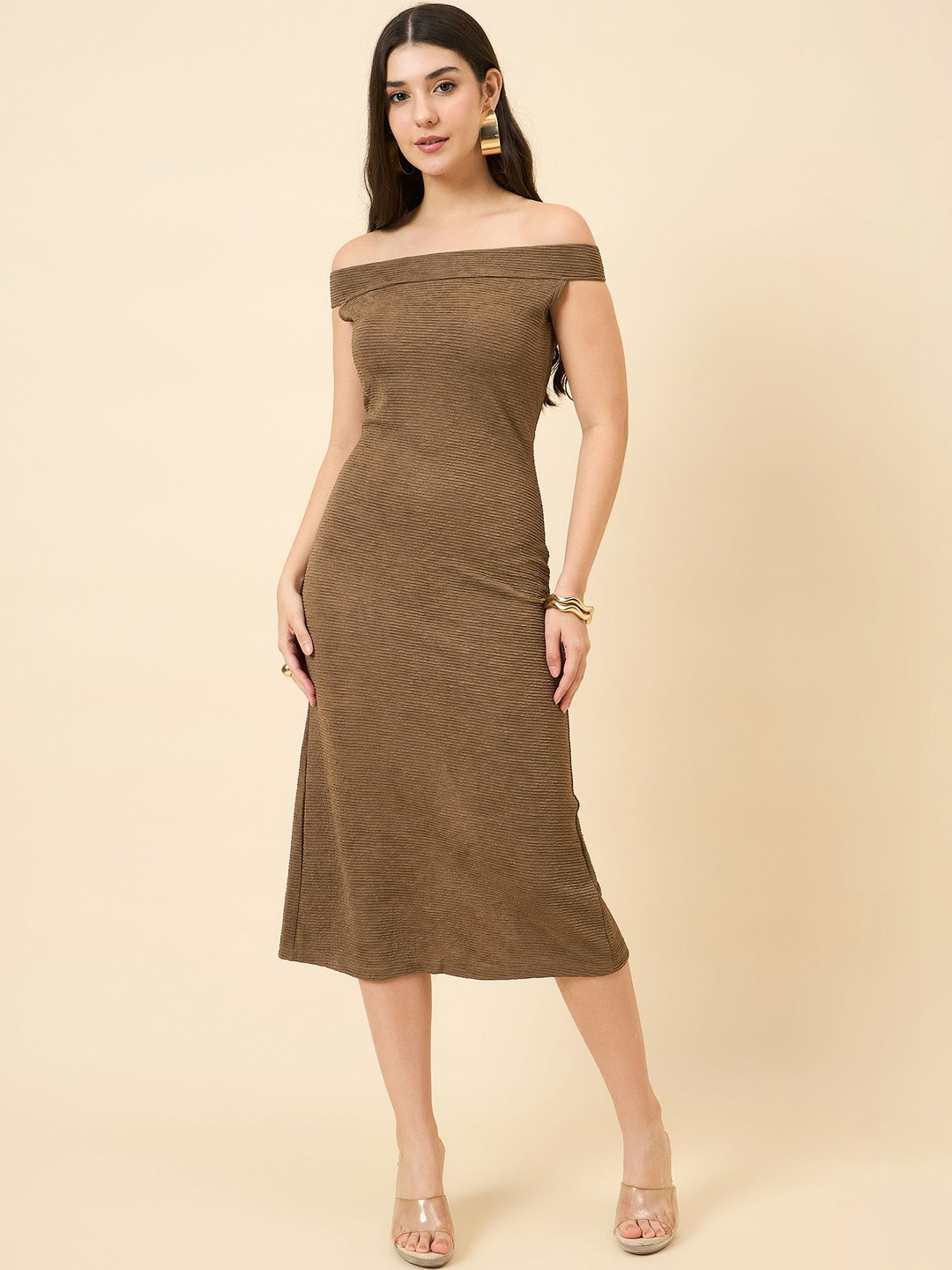 aayu Bodycon Midi Dress
