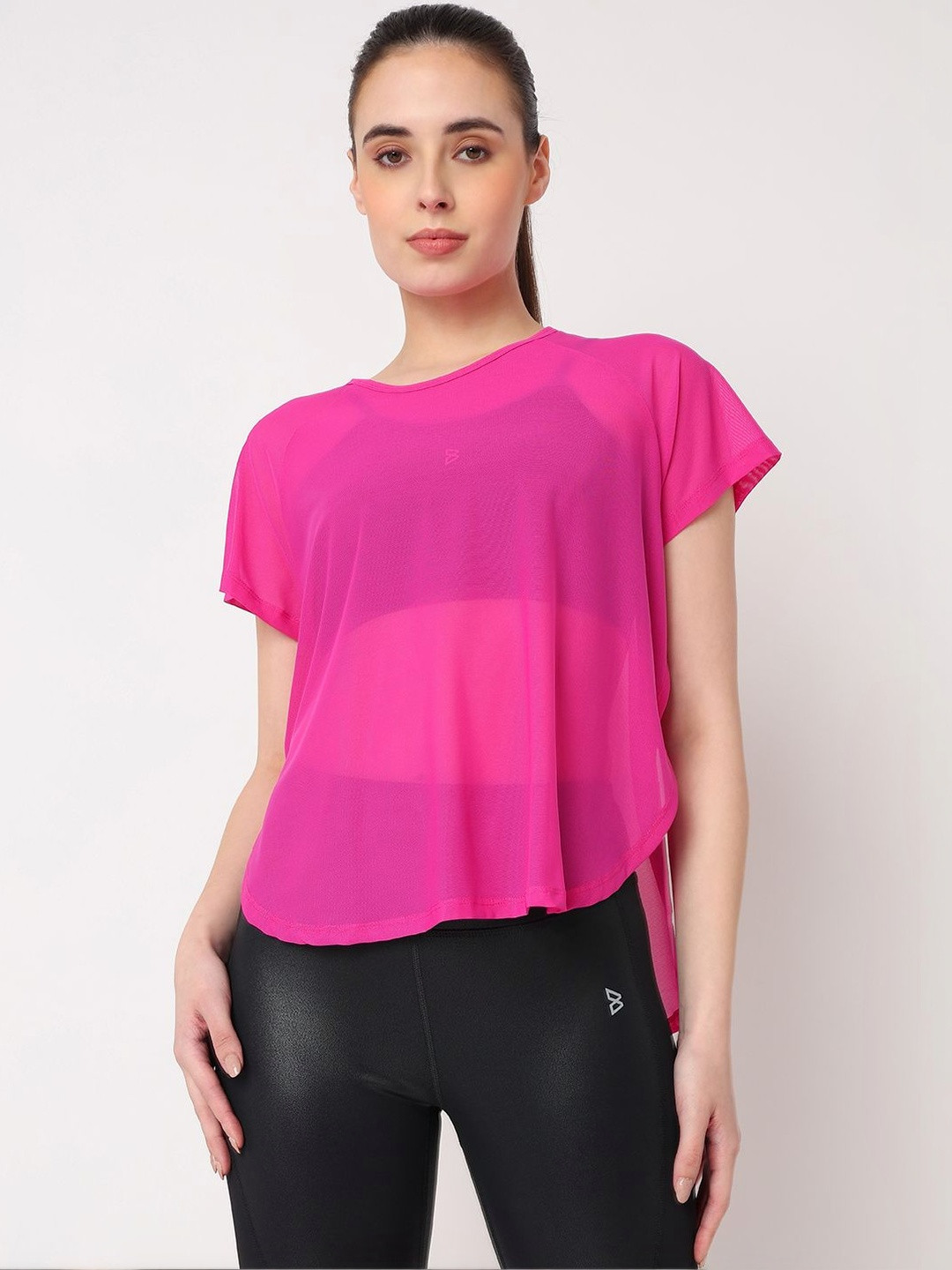 BODD ACTIVE Women Extended Sleeves Pockets T-shirt