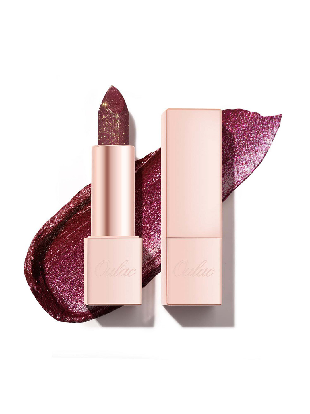 Oulac Infinity Moisture Shine Lipstick With Shea Butter - 4 g - Wildfire D05