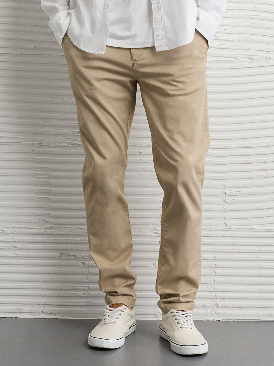 AMERICAN EAGLE OUTFITTERS Men Flex Athletic Fit Trousers
