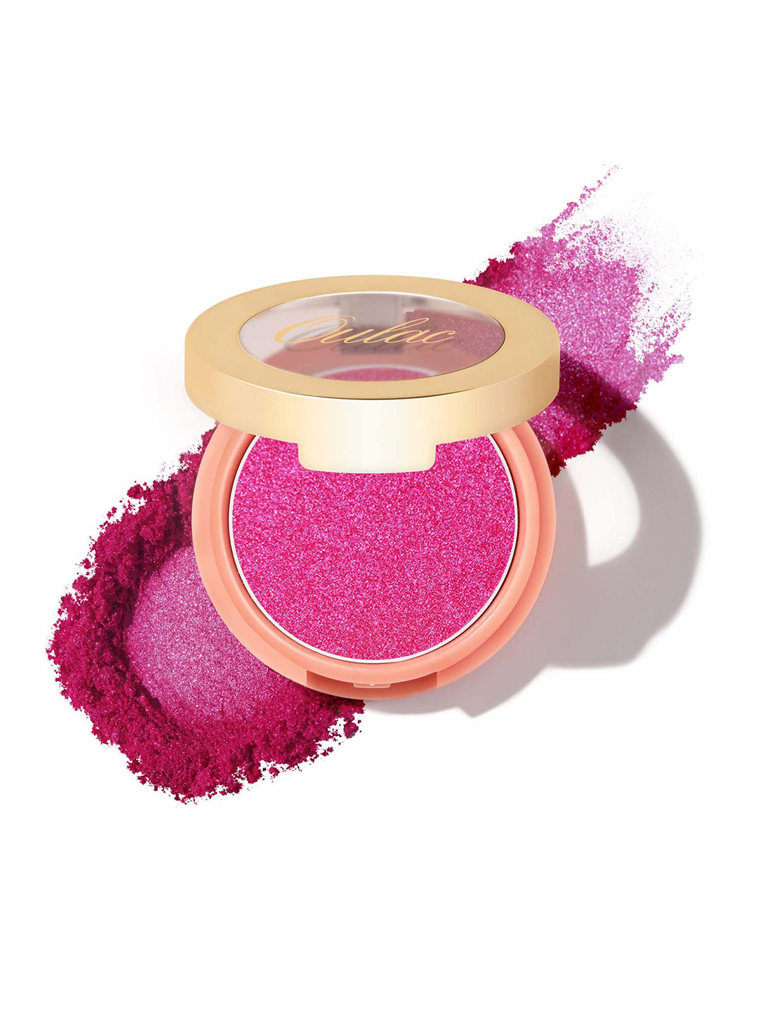 Oulac Highly Pigmented Blush Mono Frost - Razzmatazz - F12