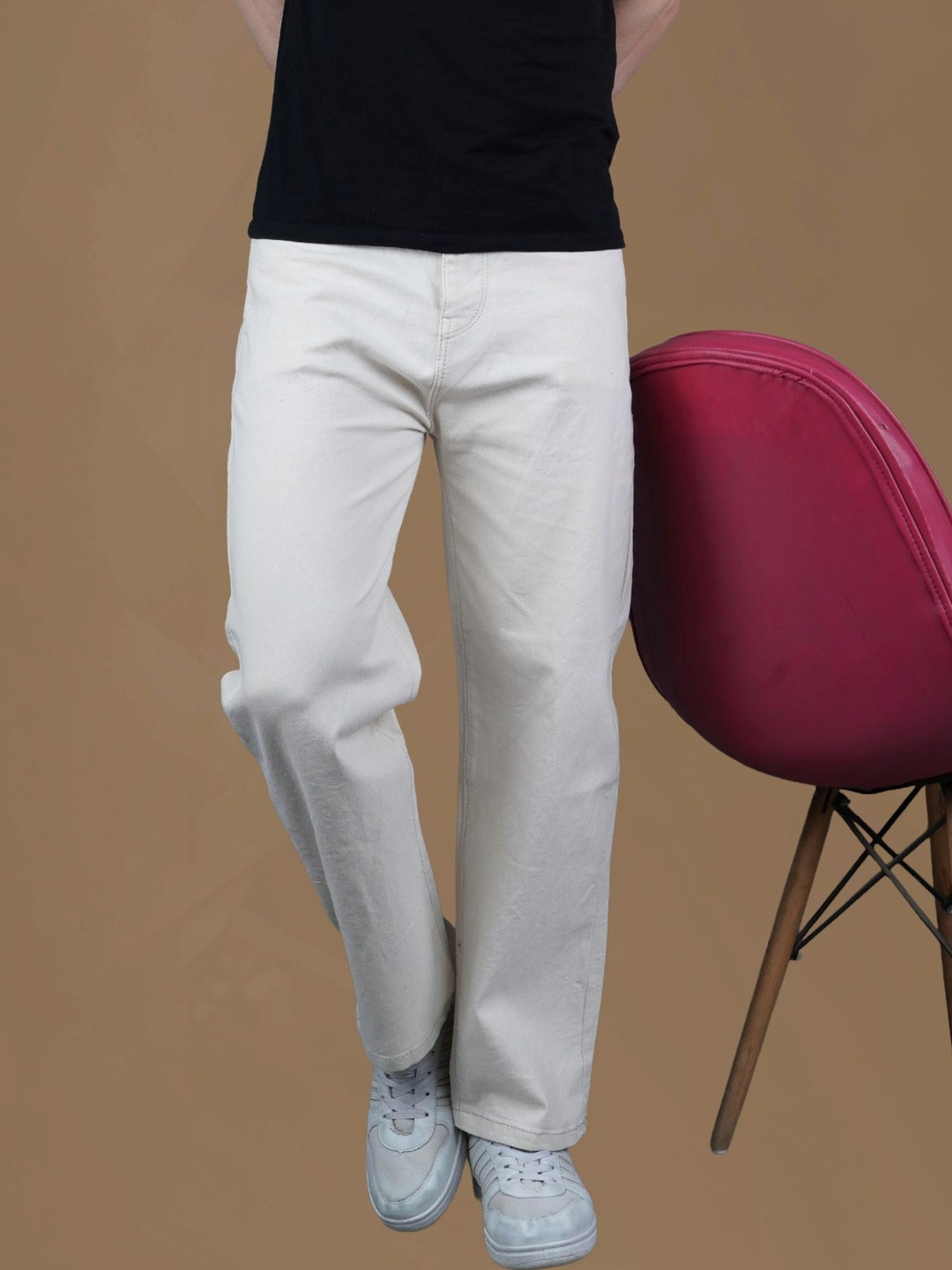 Mevan Men Classic Regular Fit Mid-Rise Stretchable Jeans