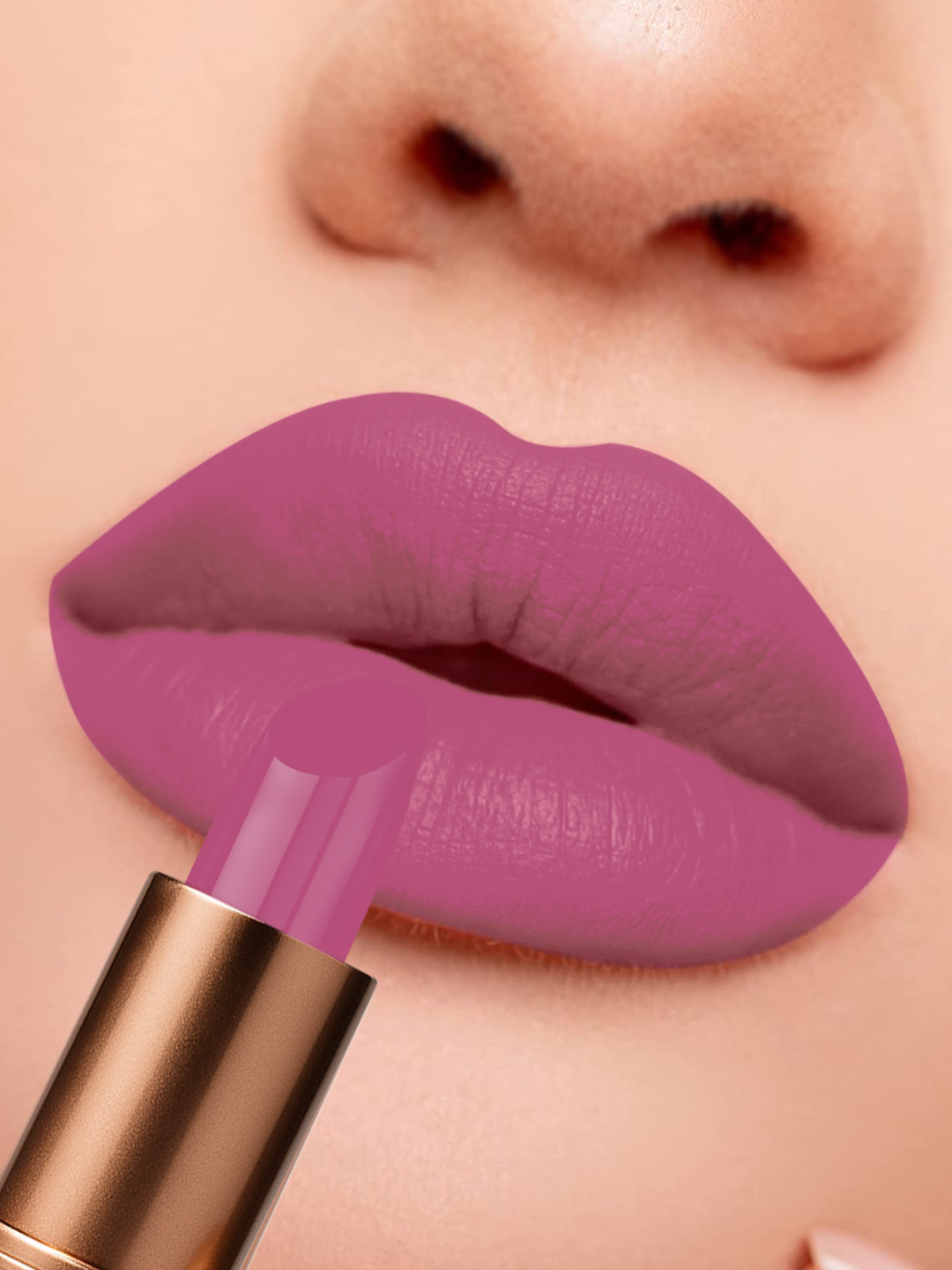 One Wish Creamy Matte Lipstick With Shea Butter - 3.8 g - Dramatic Red 23