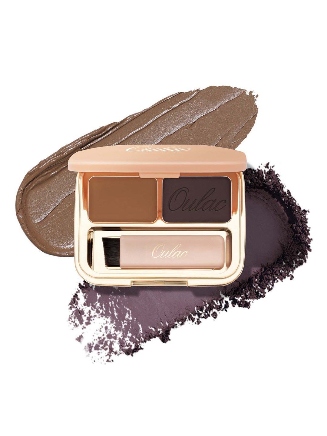 Oulac Brow & Eye Perfect Finishing Compact - Strawburn 03